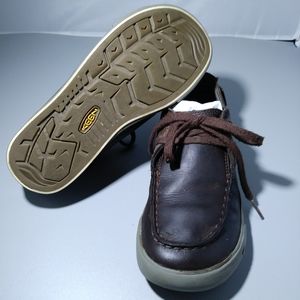 KEEN Leather Loafer Sneakers Shoes Size 1